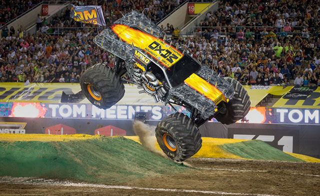 Image of Tickets Starting at $13 to See Monster Jam in Hamilton on April 22 or 23, 2017 - Click BUY and Use Promo Code: WAGJAG