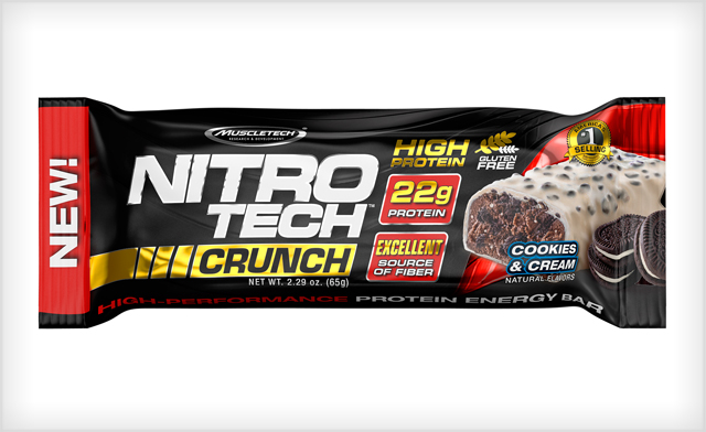 Image of $25 for a 12-Pack of Nitro-Tech Crunch Protein Bars (a $46.99 value)