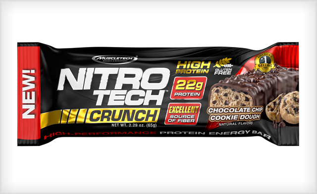 Image of $25 for a 12-Pack of Nitro-Tech Crunch Protein Bars (a $46.99 value)