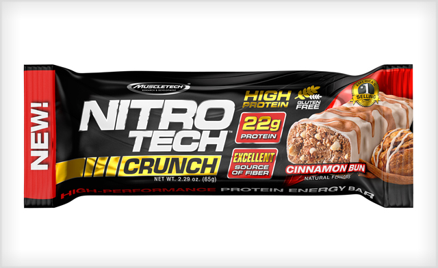 Image of $25 for a 12-Pack of Nitro-Tech Crunch Protein Bars (a $46.99 value)