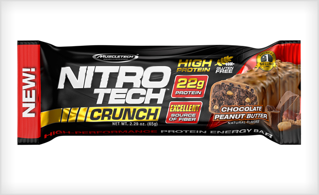 Image of $25 for a 12-Pack of Nitro-Tech Crunch Protein Bars (a $46.99 value)
