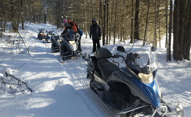 Image of Up to 55% off Guided Snowmobile & Ice Fishing Adventures