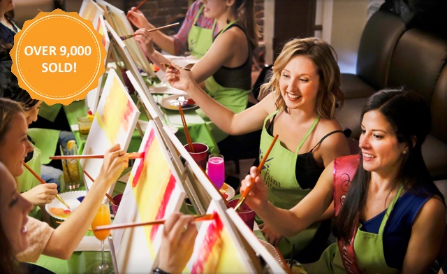 Image of Up to 37% off a Paint Nite Event