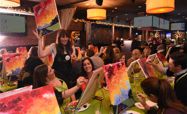 Image of $25 for a Ticket to a Paint Nite (a $45 Value)