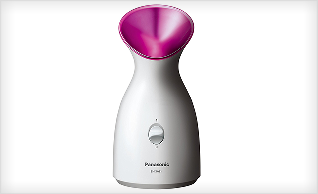 Image of $79 for a Panasonic EHSA31 Nano Ionic Facial Steamer, Pink/White - Refurbished (a $239 Value)