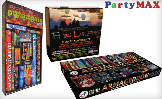 Image of Up to 56% off Canada Day Fireworks Sets from Party Max