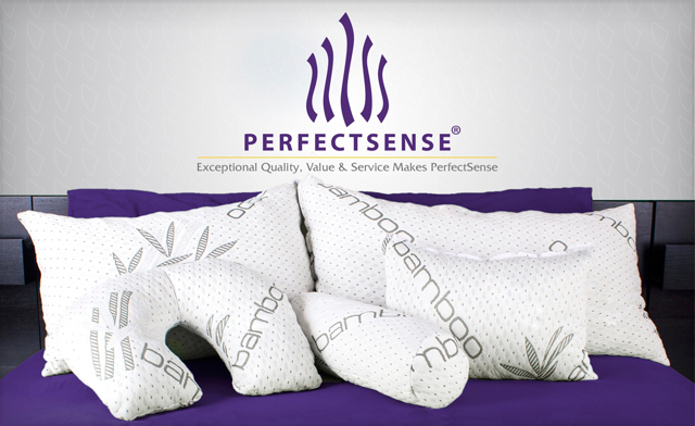 Image of $39 for a Bamboo Covered Memory Foam Pillow by PerfectSense (a $120 Value) - Shipping Included