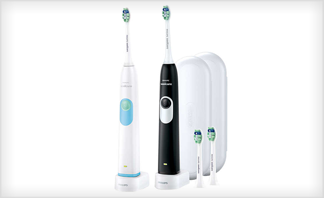 $99 for Philips Sonicare Series 2 Plaque Control Rechargeable Toothbrush 2-Pack (a $159 Value)