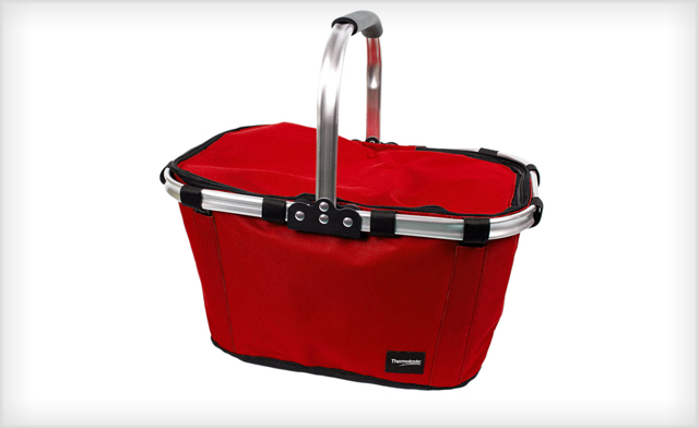 Image of $29.99 for a Thermotastic Foldable Insulated Picnic Basket (a $56 Value)