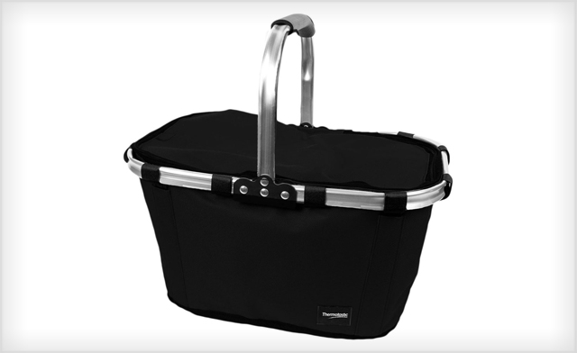 Image of $29.99 for a Thermotastic Foldable Insulated Picnic Basket (a $56 Value)