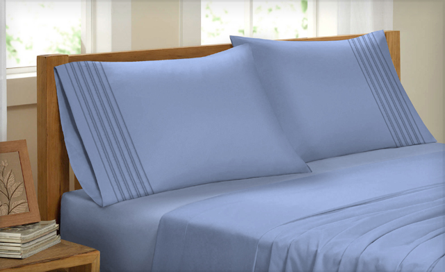 Image of Up to 55% off Pleated Sheet Sets