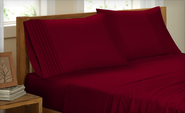 Image of Up to 55% off Pleated Sheet Sets