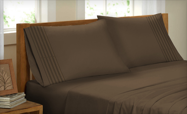 Image of Up to 55% off Pleated Sheet Sets