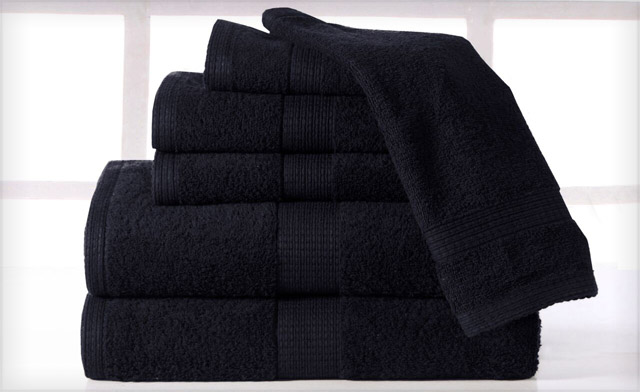 Image of $35 for a Supersoft Plush 6-Piece Luxury Low Twist Cotton Bath Towel Set (a $112.99 Value)