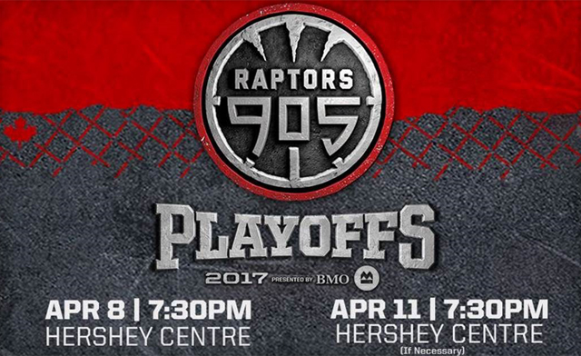Image of Up to 60% off Tickets to see the Raptors 905 at the Hershey Centre