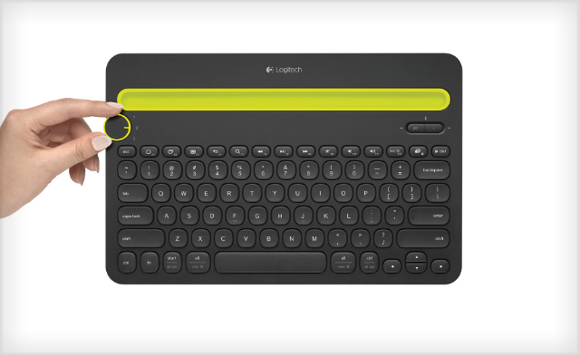 Image of $40 for a Logitech Refurbished K480 Bluetooth Multi-Device Keyboard (a $59.99 Value)
