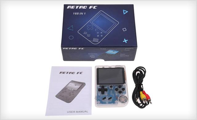 Image of $49 for a Retro FC Handheld Game Console (a $120 Value)