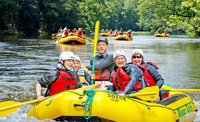 Image of $75 for a Rafting Adventure and BBQ Lunch on the Ottawa River (a $136 Value)