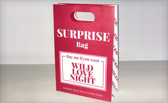 Image of $59 for a Sexual Surprise Bag with 5 or 6 Pieces (a $150 Value)