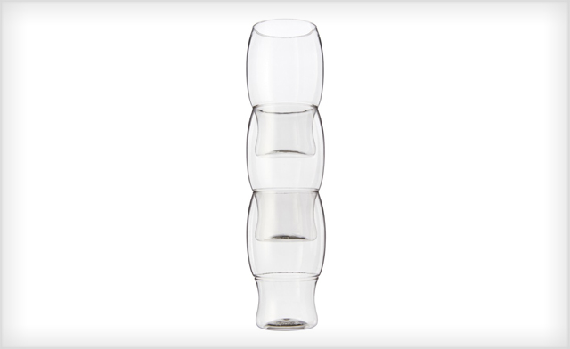 Image of $12.95 for a Tossware Shatterproof Stackable Ice Tea/Beer Glasses BPA-Free Upscale Reusable/Recyclable 500ML Set of 3 (a $28.25 Value)