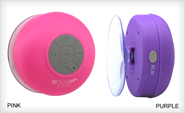 Image of $24 for a Aduro AquaSound Shower Speaker (a $50 value)