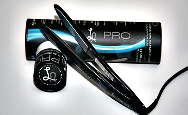 Image of $84 for a LA Pro Silver Streak Precision Curve Flat Iron (a $249 Value)