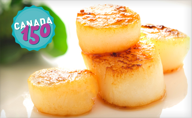 Image of $105 for 5 lbs of Canadian Dry Digby Scallops (a $160 Value)