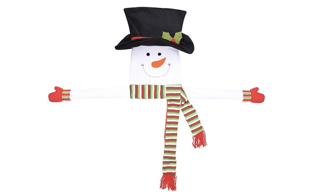 Image of Up to 55% off Snowman Hat Christmas Tree Toppers