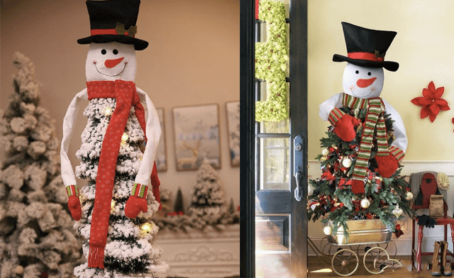 Up to 55% off Snowman Hat Christmas Tree Toppers