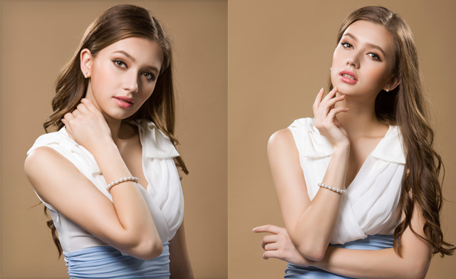 Image of $14 for a Freshwater Pearl Crystal Bracelet (a $35 Value)