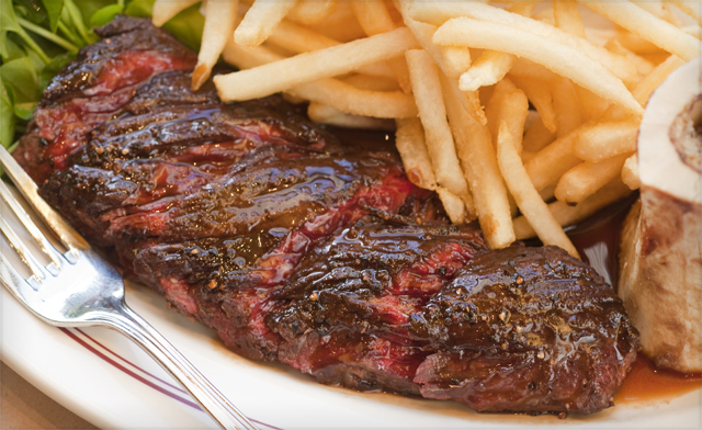 Image of $80 for 10 lb of Hanger Steaks (a $130 Value)