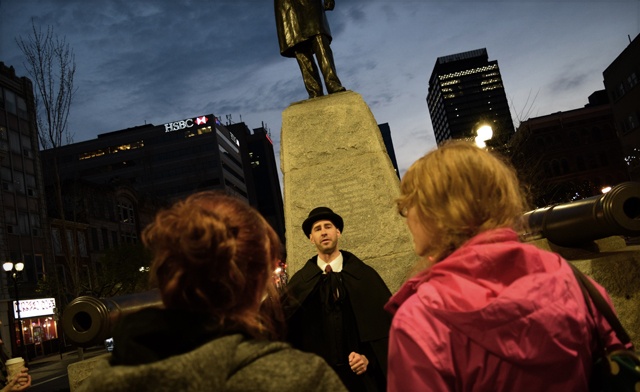Image of $18 for 2 Admissions to a Ghost Walk of Downtown Hamilton (a $30 Value)