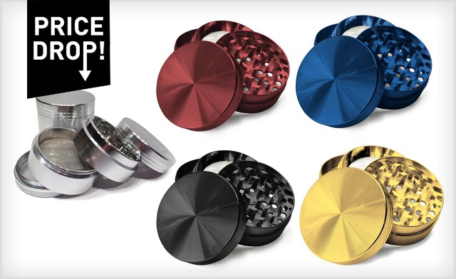 Image of $14.88 for a 5-Piece Titanium Herb Grinder (a $57 Value)