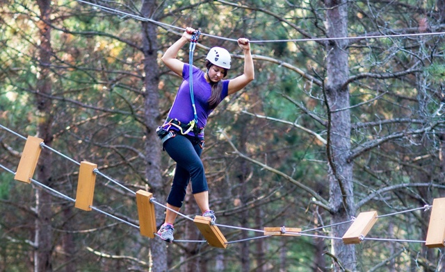 Image of $47 for a Zip Line Aerial Game Trek (a $68 Value)