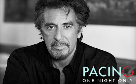 Image of Up to 48% off Tickets to See Al Pacino: One Night Only at Massey Hall - Click BUY NOW and Use Promo Code: APJAG