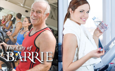Image of City of Barrie  Recreation Services  Fitness: Two OptionsOption 1: $20 for a 1-Month Youth (Ages 14-17) or Senior (Ages 55+) Fitness PassOption 2: $26 for a 1-Month Adult (Ages 18-54) Fitness Pass