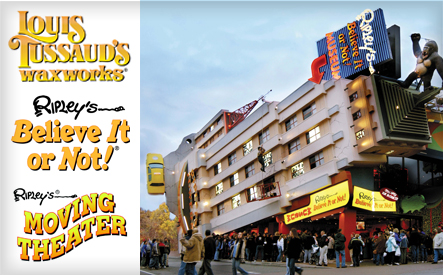 Image of Option 2: $25 for 2 Tickets to Ripley's Attractions of Your Choice + 2 Tickets to Ripley's Moving Theatre (a $56 Value)