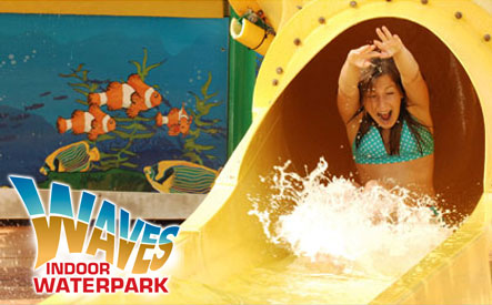 Image of Up to 59% off Passes to Waves Indoor Waterpark in Niagara Falls (2 Options)
