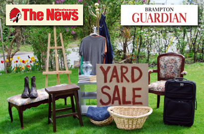 Image of $19 For Garage Sale Ads in the Classified Section of The Mississauga News or The Brampton Guardian (Up to a $48 Value)