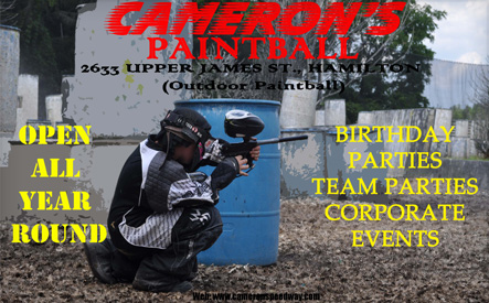 Image of Up to 61% off Paintball at Cameron Speedway & Amusements (2 Options)