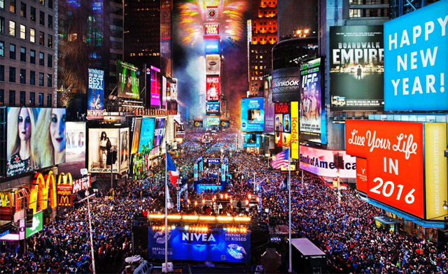 Image of New Years Eve New York City Times Square 3- or 4-Day Getaway with Hotel and Transportation