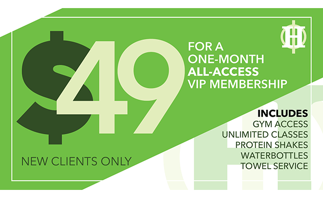 Image of $49 for an All Access VIP Membership Without Commitment + Unlimited Classes for a Month at Habitual Fitness & Lifestyle (a $125 Value)