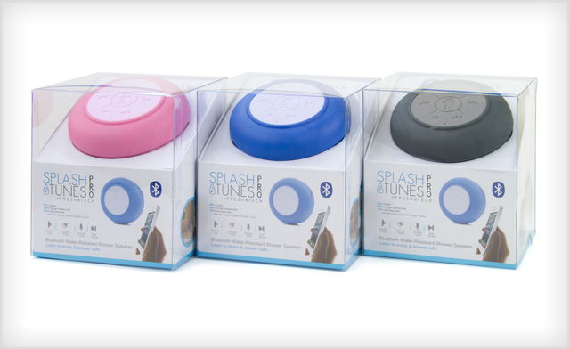 Image of $59 for Splash Tunes Pro Waterproof Bluetooth Speaker (a $92 Value)