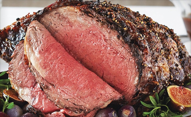 Image of $79 for 5 lbs of Steak, 7 lbs of Ground Beef, 4 lbs of Chicken Breasts, 5 lbs of Bacon and 5 lbs of Roast Beef (a $174.99 Value)