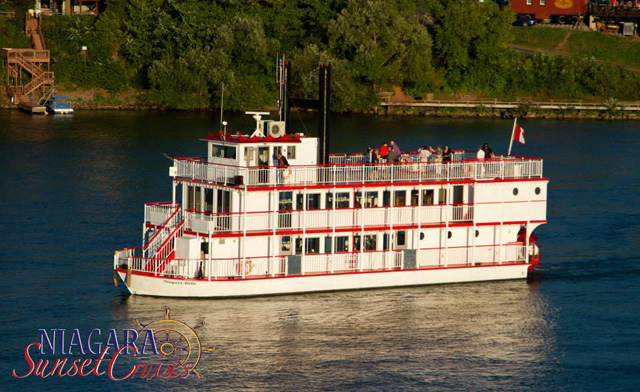 Image of A Niagara Whirlpool Jet Boat and Sunset Dinner Cruise Package in Niagara-on-the-Lake