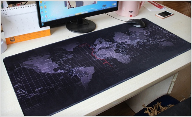 Image of $22 for a World Map Full Desk Coverage Mouse Mat (a $37 Value)