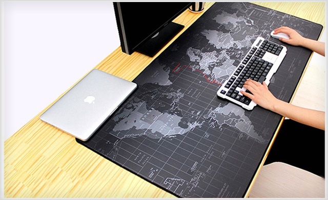 Image of $22 for a World Map Full Desk Coverage Mouse Mat (a $37 Value)