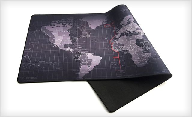 Image of $22 for a World Map Full Desk Coverage Mouse Mat (a $37 Value)