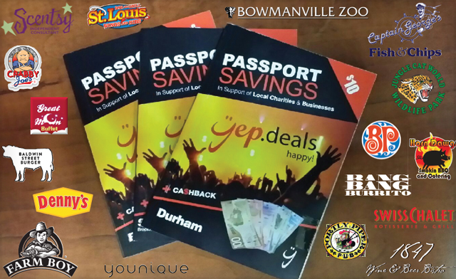 Image of $5 for a Passport Savings Booklet for Durham Region (a $10 Value)