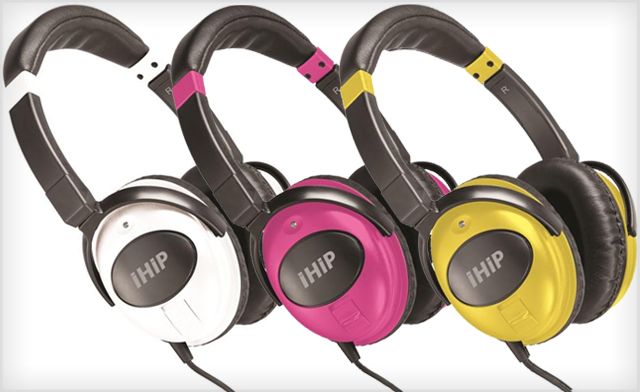 Image of $24 for iHip NC-180 Noise Cancelling Headphones (an $80 Value)